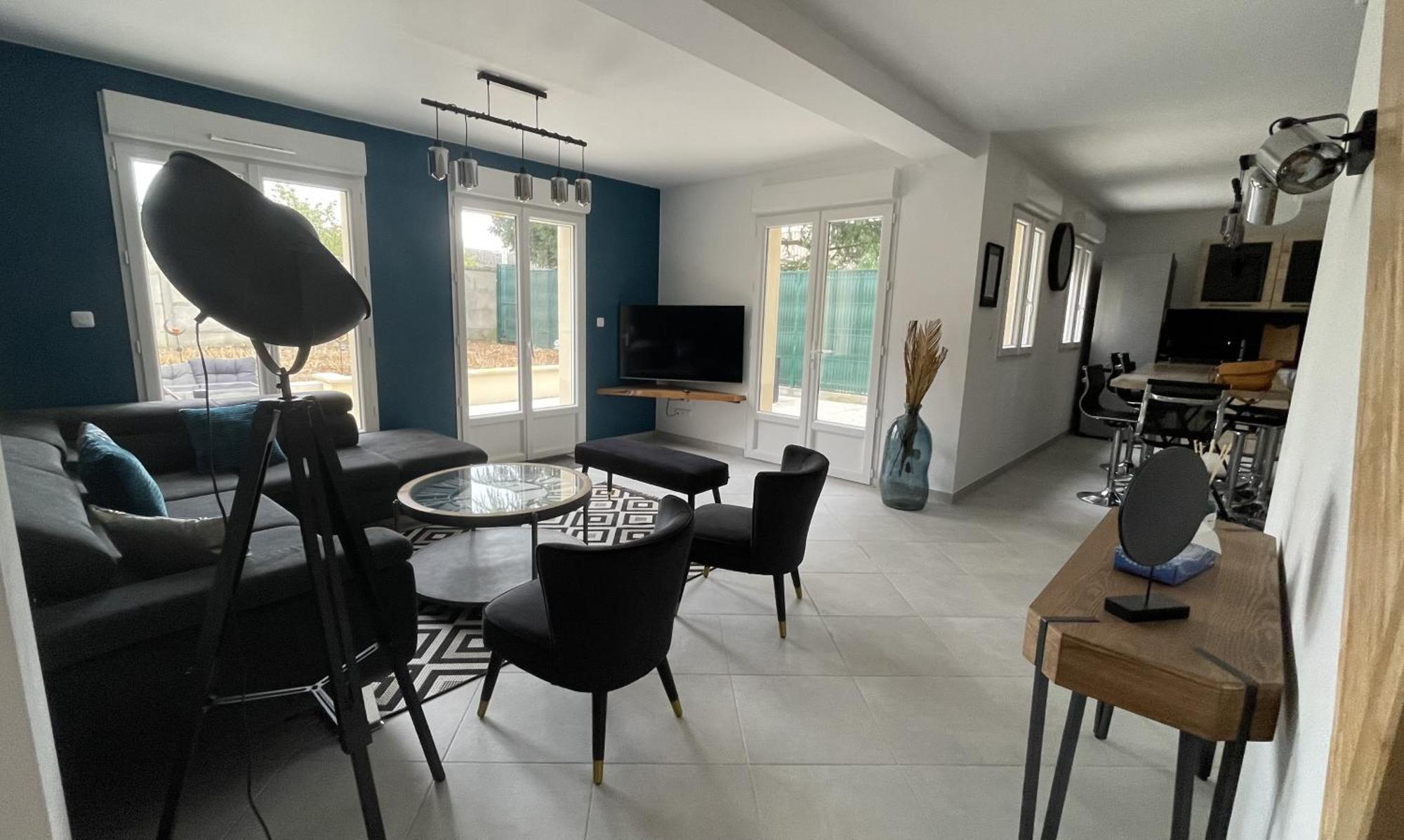 Chambre Evasion - Sdb Wc Privatif - Entree Autonome - Grande Tv Netflix Compiegne Exterior photo